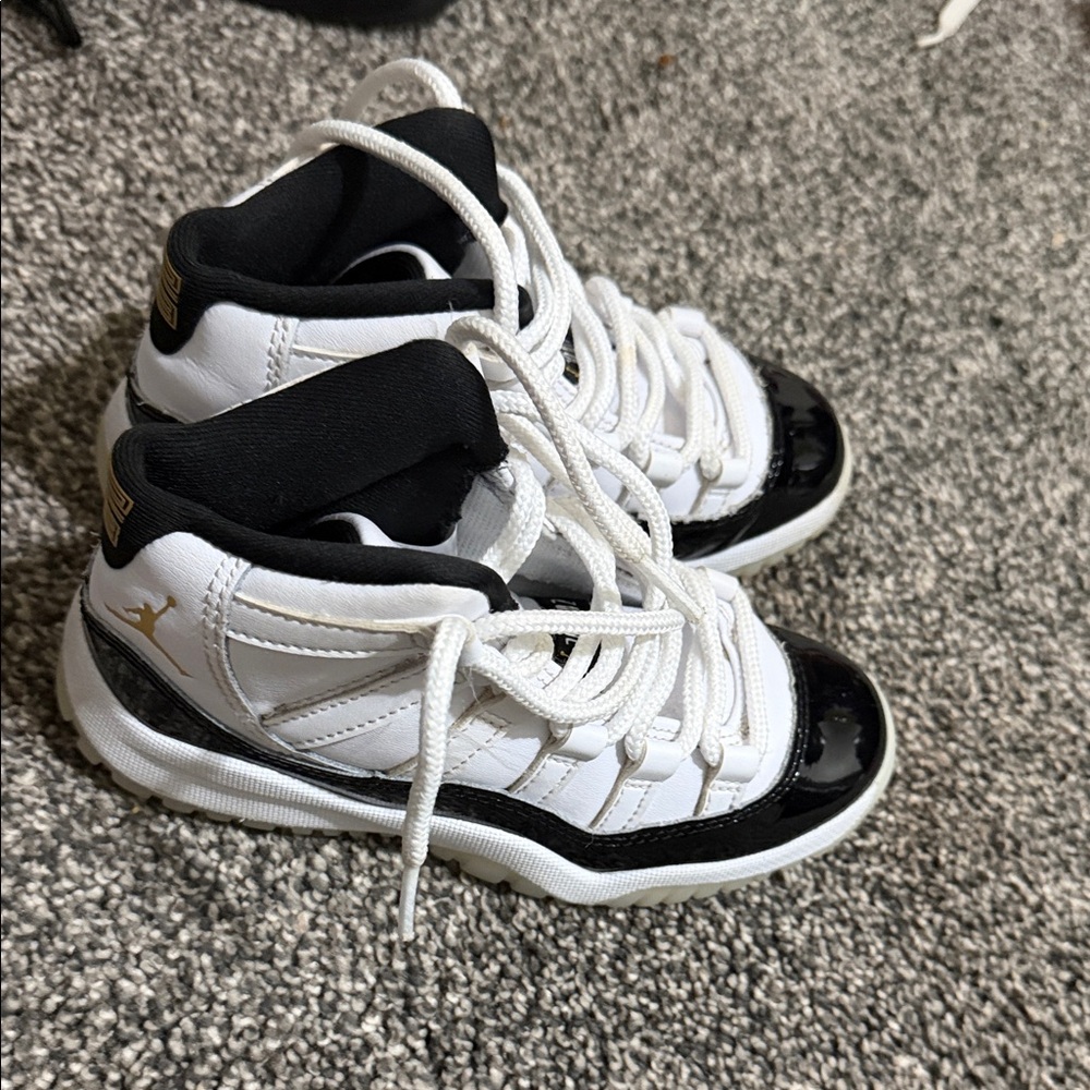 Kids Black and White Sneakers